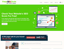 Tablet Screenshot of freeseotools.biz